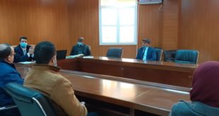 تنصيب المجلس العلمي الجديد للكلية واللجنة العلمية لقسم اللغات الأجنبية