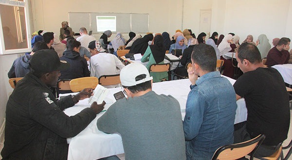 ورشة عمل لفائدة طلبة السنة الثانية ليسانس في مقياس Written Comprehension  and Expression
